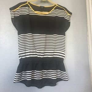 Ann Taylor XS peplum blouse